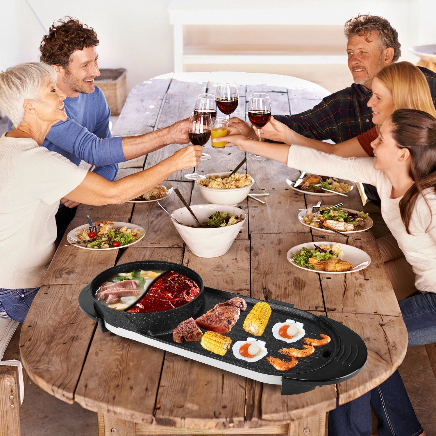 Enjoy a well cooked meal