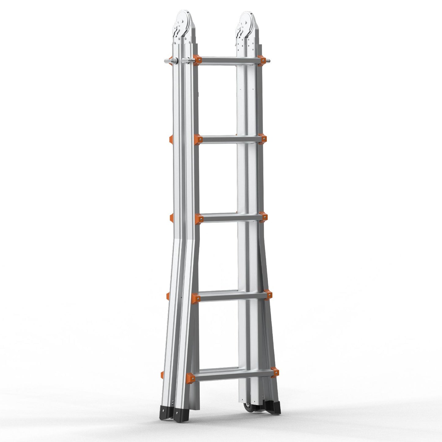 Multi-Function Collapsible Ladder - 20 FT Lightweight Aluminum Design