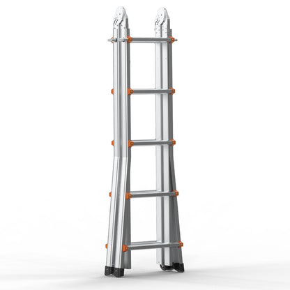 Multi-Function Collapsible Ladder - 20 FT Lightweight Aluminum Design